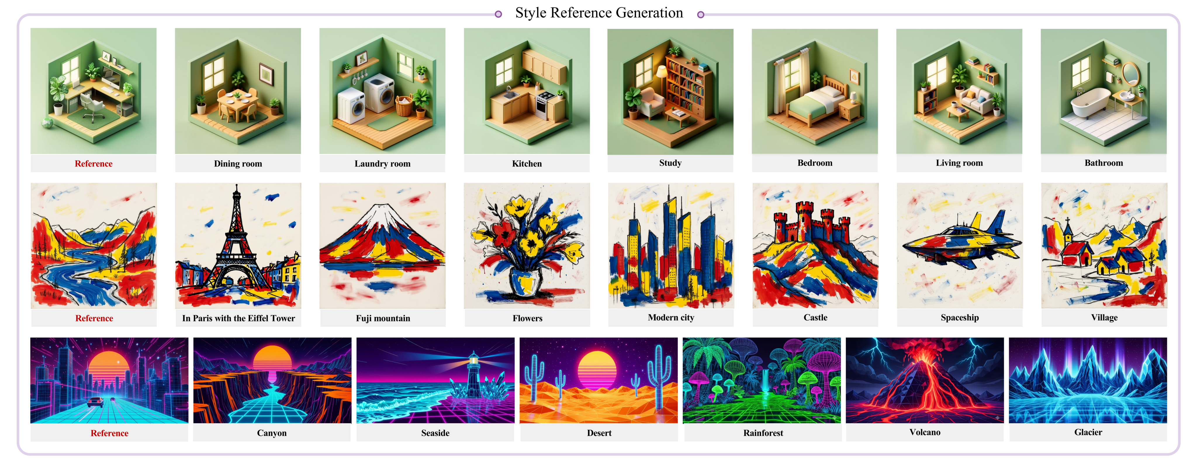 Style Reference Generation